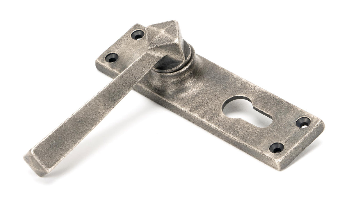 STRAIGHT LEVER HANDLE EURO LOCK 124x148x50 APW - 45760 by MARCHES (ANVIL) ARCHITECTURAL HARDWARE