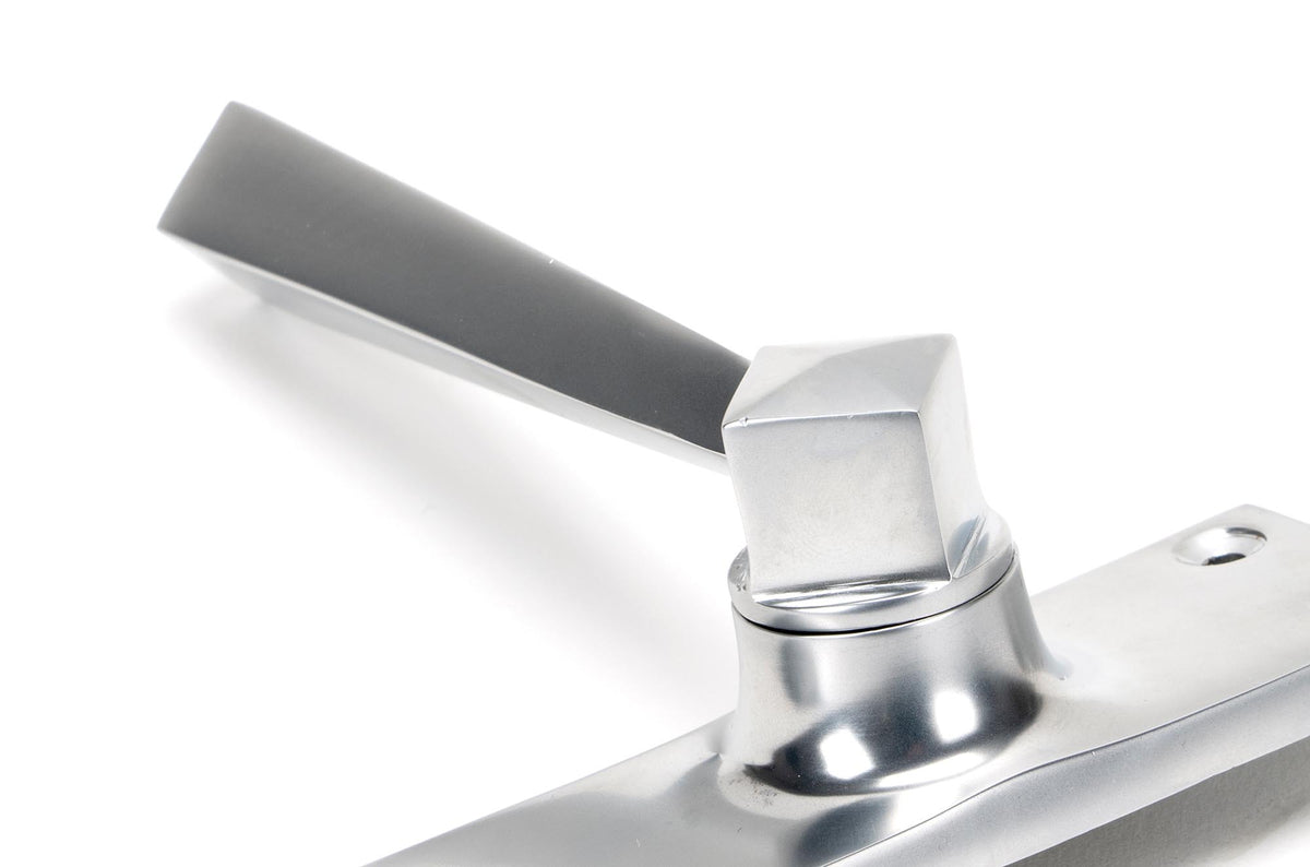 STRAIGHT LEVER HANDLE EURO LOCK 124x148x50 SCP - 45763 by MARCHES (ANVIL) ARCHITECTURAL HARDWARE