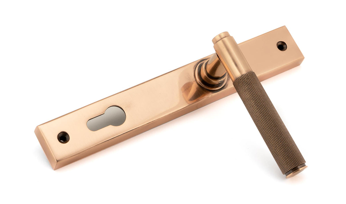 BROMPTON SLIM LEVER ESPAGNOLETTE LOCK 125x242x75 PBZ - 45776 by MARCHES (ANVIL) ARCHITECTURAL HARDWARE