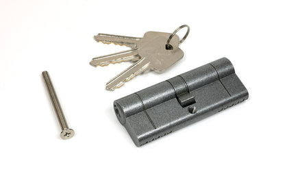 EURO CYLINDER 5PIN ALIKE 40/40 PEW - 45830 by MARCHES (ANVIL) ARCHITECTURAL HARDWARE