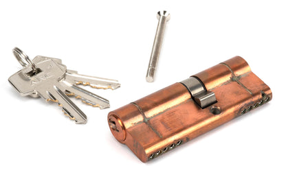 EURO CYLINDER 5PIN ALIKE 35/45 PBZ - 45833 by MARCHES (ANVIL) ARCHITECTURAL HARDWARE