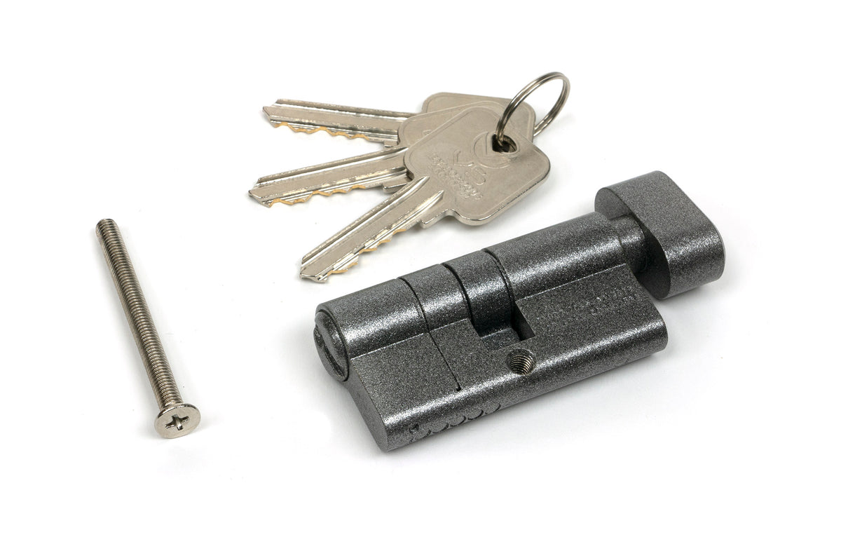 EURO CYLINDER/THUMBTURN 5PIN DIFFER 30/30 PEW - 45842 by MARCHES (ANVIL) ARCHITECTURAL HARDWARE