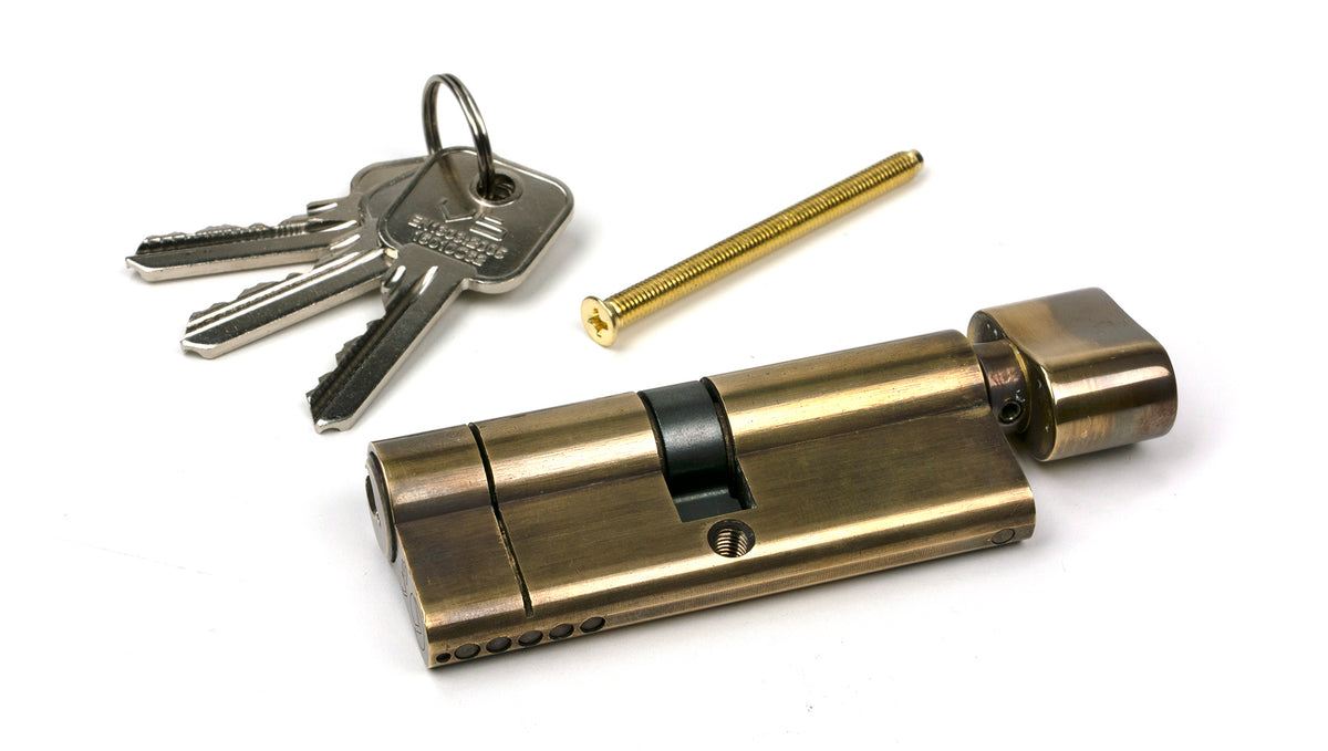 EURO CYLINDER/THUMBTURN 5PIN DIFFER 40/40 AGBR - 45851 by MARCHES (ANVIL) ARCHITECTURAL HARDWARE