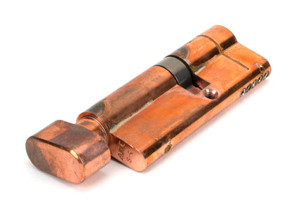 EURO CYLINDER/THUMBTURN 5PIN DIFFER 35/45T PBZ - 45857 by MARCHES (ANVIL) ARCHITECTURAL HARDWARE