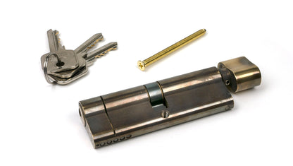 EURO CYLINDER/THUMBTURN 5PIN DIFFER 45/45 AGBR - 45863 by MARCHES (ANVIL) ARCHITECTURAL HARDWARE