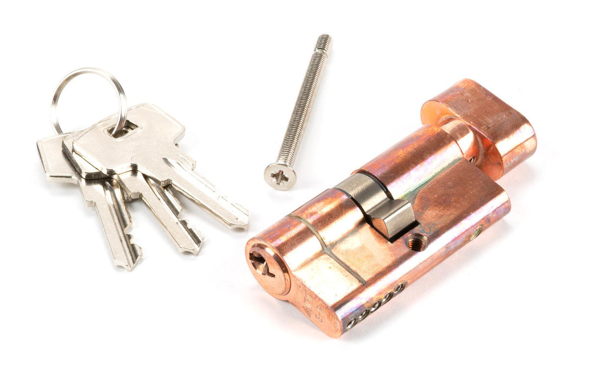 EURO CYLINDER/THUMBTURN 5PIN ALIKE 30/30 PBZ - 45865 by MARCHES (ANVIL) ARCHITECTURAL HARDWARE