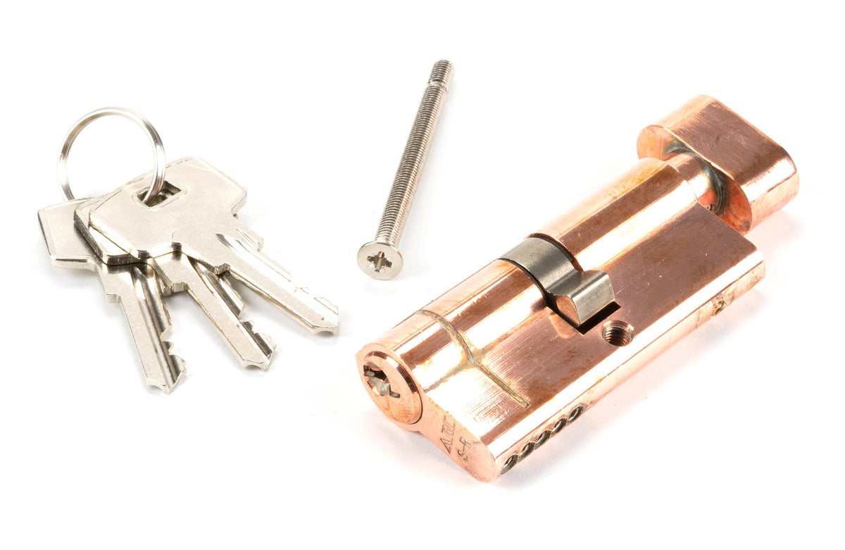 EURO CYLINDER/THUMBTURN 5PIN ALIKE 35/35 PBZ - 45869 by MARCHES (ANVIL) ARCHITECTURAL HARDWARE