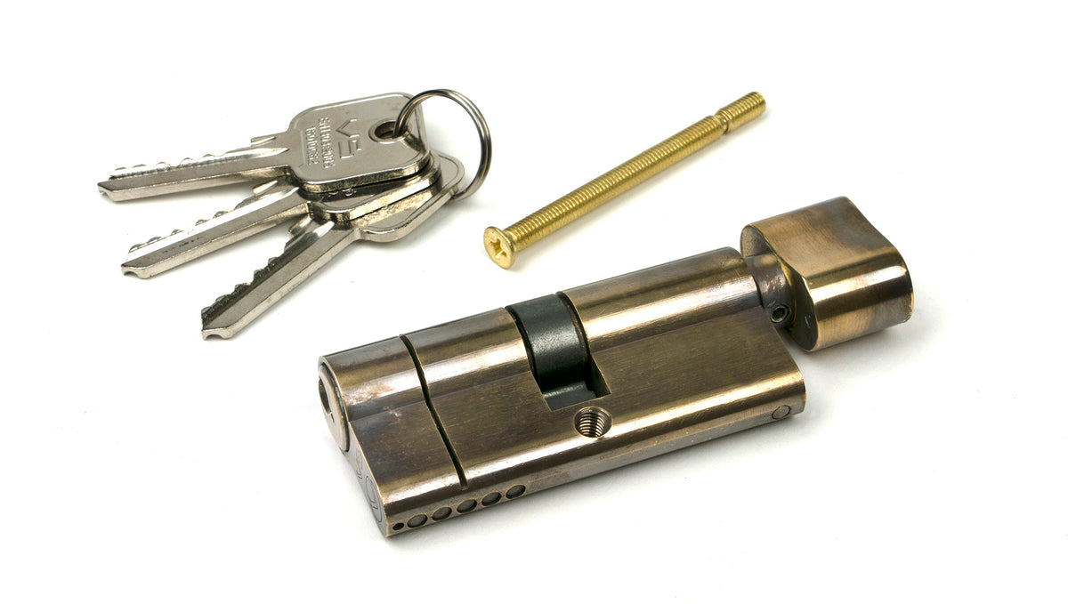 EURO CYLINDER/THUMBTURN 5PIN ALIKE 35/35 AGBR - 45871 by MARCHES (ANVIL) ARCHITECTURAL HARDWARE