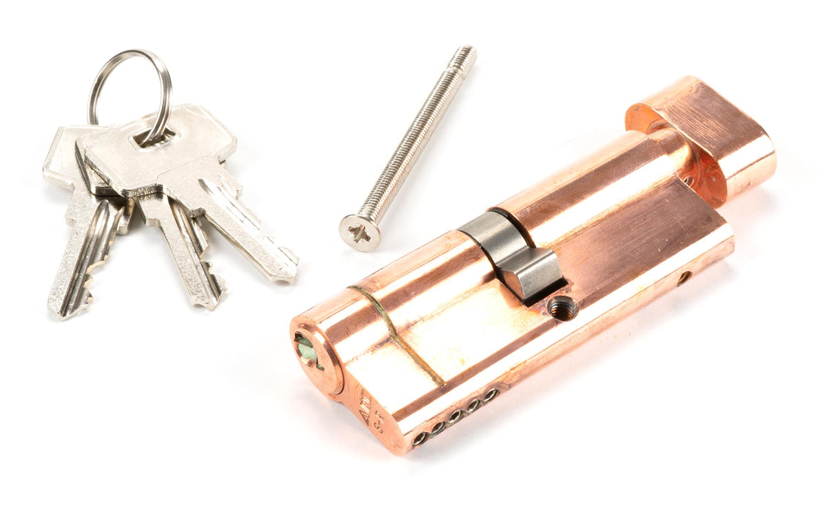 EURO CYLINDER/THUMBTURN 5PIN ALIKE 40/40 PBZ - 45873 by MARCHES (ANVIL) ARCHITECTURAL HARDWARE