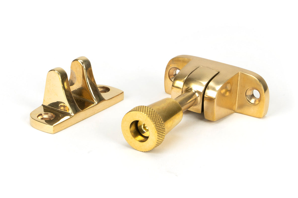 BROMPTON BRIGHTON FASTENER RAD 55x41x25 PBR - 45942 by MARCHES (ANVIL) ARCHITECTURAL HARDWARE