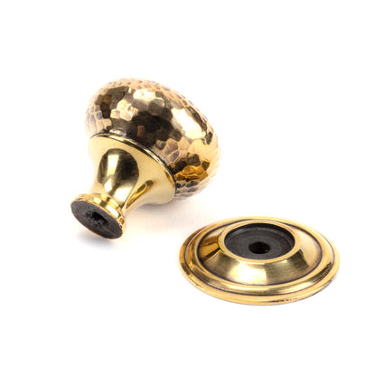 HAMMERED MUSHROOM CABINET KNOB 33x36 AGBR - 46021 by MARCHES (ANVIL) ARCHITECTURAL HARDWARE