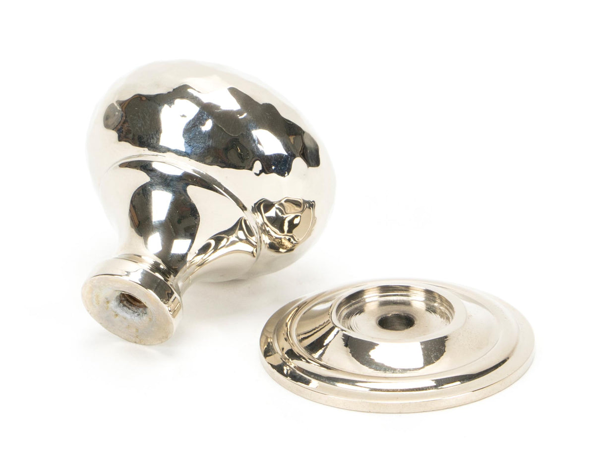 HAMMERED MUSHROOM CABINET KNOB 33x36 PNP - 46022 by MARCHES (ANVIL) ARCHITECTURAL HARDWARE