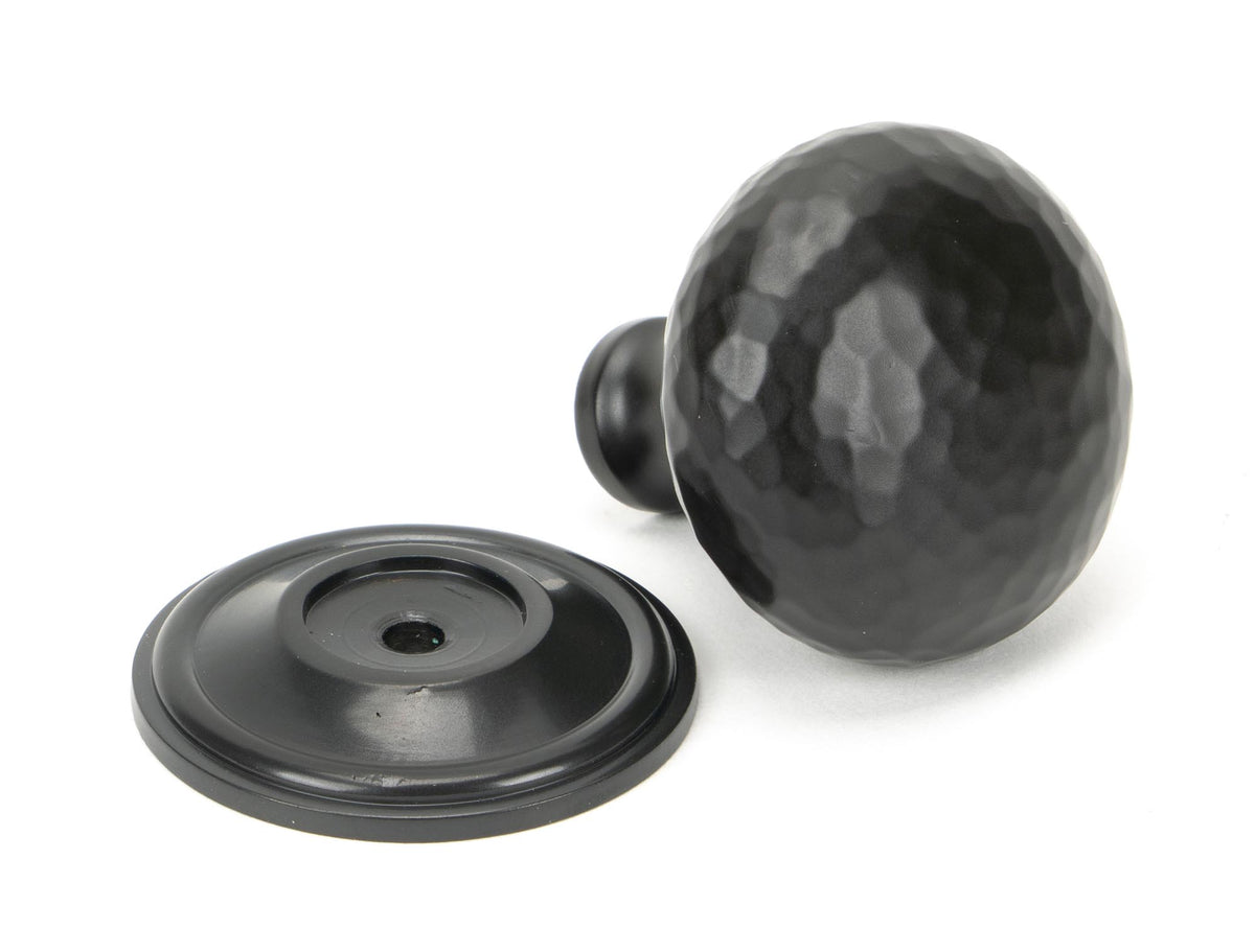 HAMMERED MUSHROOM CABINET KNOB 39x40 AGBZ - 46029 by MARCHES (ANVIL) ARCHITECTURAL HARDWARE