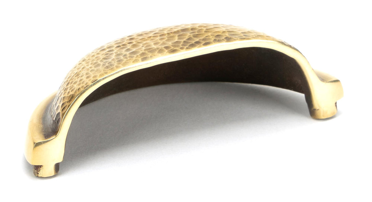 HAMMERED REGENCY DRAWER PULL 85x40x23 AGBR - 46041 by MARCHES (ANVIL) ARCHITECTURAL HARDWARE