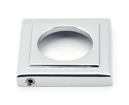 NEWBURY LEVER HANDLE+ROSE SPRUNG SQUARE 53x126x64 PCP - 46056 by MARCHES (ANVIL) ARCHITECTURAL HARDWARE