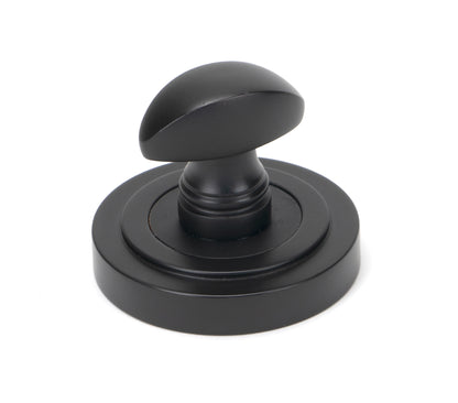 THUMBTURN SET ROUND CNC ART DECO 53x45 AGBZ - 46106 by MARCHES (ANVIL) ARCHITECTURAL HARDWARE