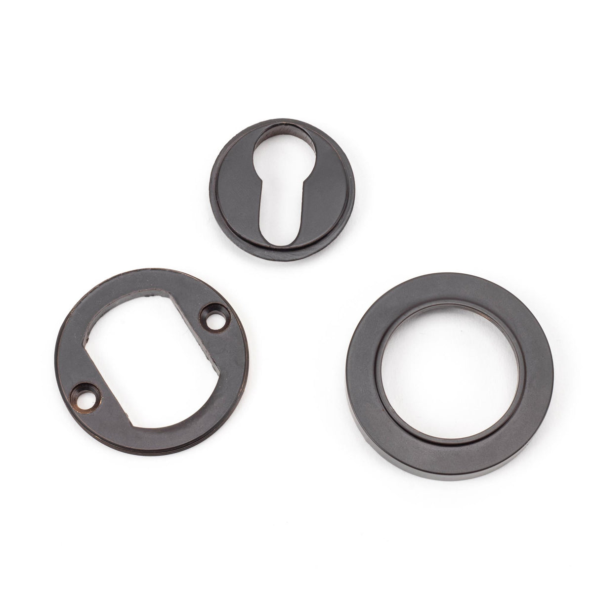 ESCUTCHEON ROUND EURO CNC PLAIN 53x8 AGBZ - 46121 by MARCHES (ANVIL) ARCHITECTURAL HARDWARE