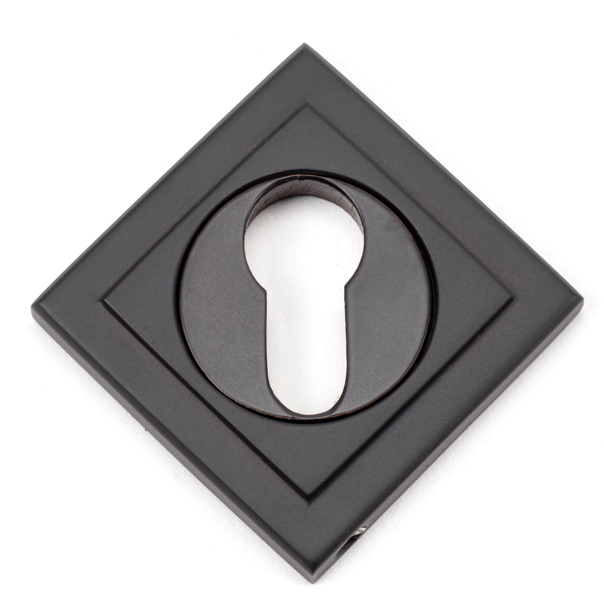 ESCUTCHEON ROUND EURO CNC SQUARE 53x53x8 AGBZ - 46124 by MARCHES (ANVIL) ARCHITECTURAL HARDWARE