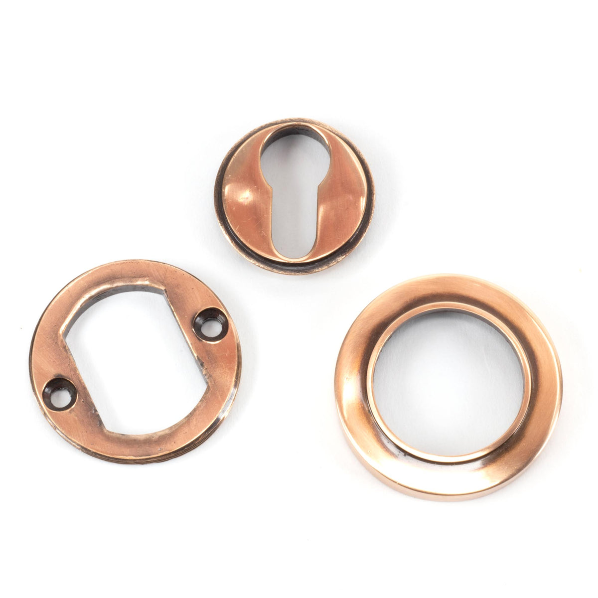 ESCUTCHEON ROUND EURO CNC PLAIN 53x8 PBZ - 46125 by MARCHES (ANVIL) ARCHITECTURAL HARDWARE