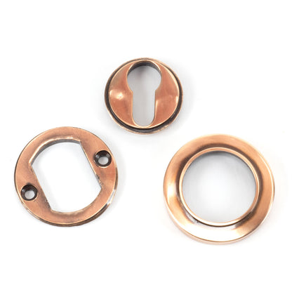 ESCUTCHEON ROUND EURO CNC PLAIN 53x8 PBZ - 46125 by MARCHES (ANVIL) ARCHITECTURAL HARDWARE