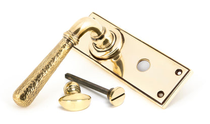 HAMMERED NEWBURY LEVER HANDLE BATH 124x152x70 AGBR - 46211 by MARCHES (ANVIL) ARCHITECTURAL HARDWARE
