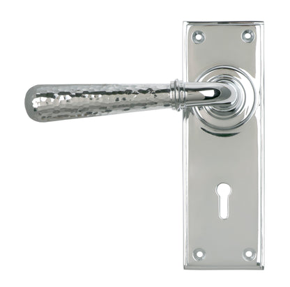 HAMMERED NEWBURY LEVER HANDLE LOCK 124x152x70 PCP - 46213 by MARCHES (ANVIL) ARCHITECTURAL HARDWARE