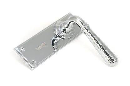 HAMMERED NEWBURY LEVER HANDLE LOCK 124x152x70 PCP - 46213 by MARCHES (ANVIL) ARCHITECTURAL HARDWARE
