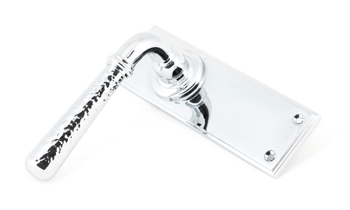 HAMMERED NEWBURY LEVER HANDLE LATCH 124x152x70 PCP - 46214 by MARCHES (ANVIL) ARCHITECTURAL HARDWARE