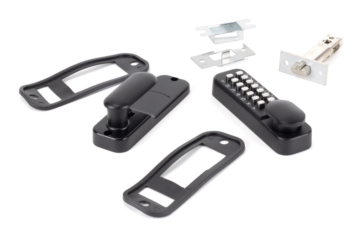 DIGITAL KEYPAD LOCK BS60 142x41 BLK - 46287 by MARCHES (ANVIL) ARCHITECTURAL HARDWARE