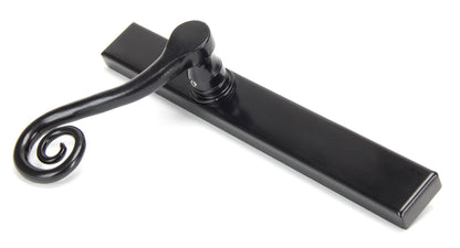 MONKEYTAIL SLIM LEVER ESPAGNOLETTE LATCH LH 128x242x58 BLK - 46397L by MARCHES (ANVIL) ARCHITECTURAL HARDWARE