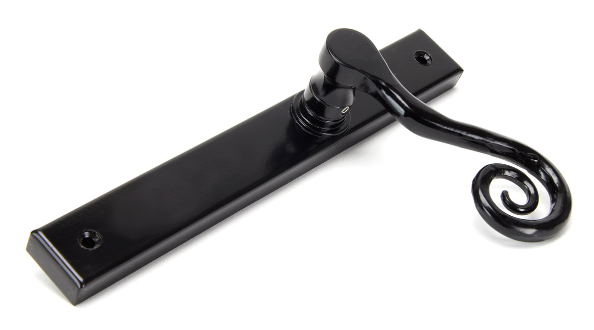 MONKEYTAIL SLIM LEVER ESPAGNOLETTE LATCH LH 128x242x58 BLK - 46397L by MARCHES (ANVIL) ARCHITECTURAL HARDWARE