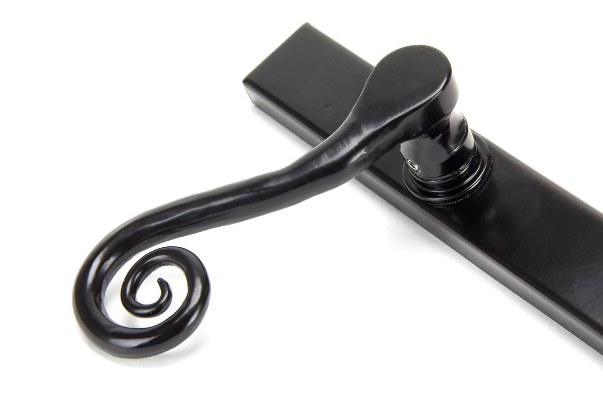 MONKEYTAIL SLIM LEVER ESPAGNOLETTE LATCH LH 128x242x58 BLK - 46397L by MARCHES (ANVIL) ARCHITECTURAL HARDWARE