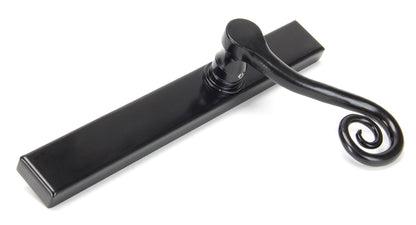 MONKEYTAIL SLIM ESPAG LATCH RH BLK - 46397R by MARCHES (ANVIL) ARCHITECTURAL HARDWARE