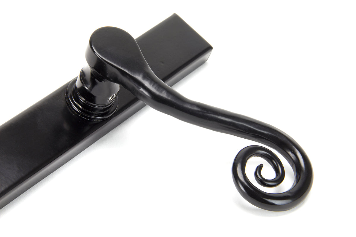 MONKEYTAIL SLIM ESPAG LATCH RH BLK - 46397R by MARCHES (ANVIL) ARCHITECTURAL HARDWARE