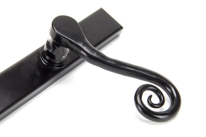 MONKEYTAIL SLIM ESPAG LATCH RH BLK - 46397R by MARCHES (ANVIL) ARCHITECTURAL HARDWARE