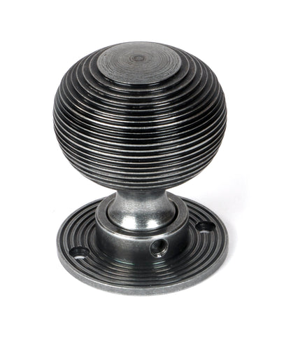 HEAVY BEEHIVE MORTICE/RIM KNOB 50x64x51 PEW - 46403 by MARCHES (ANVIL) ARCHITECTURAL HARDWARE