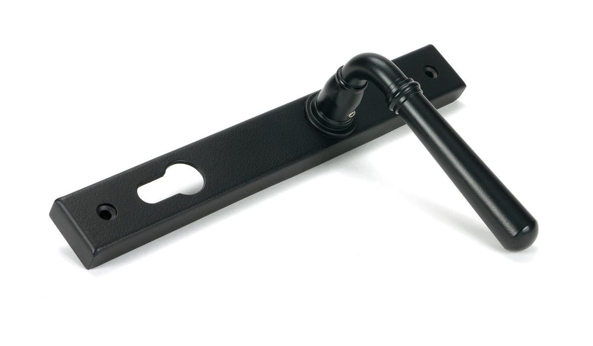 NEWBURY SLIMLINE LEVER ESPAGNOLETTE LOCK 124x244x70 MBK - 46413 by MARCHES (ANVIL) ARCHITECTURAL HARDWARE