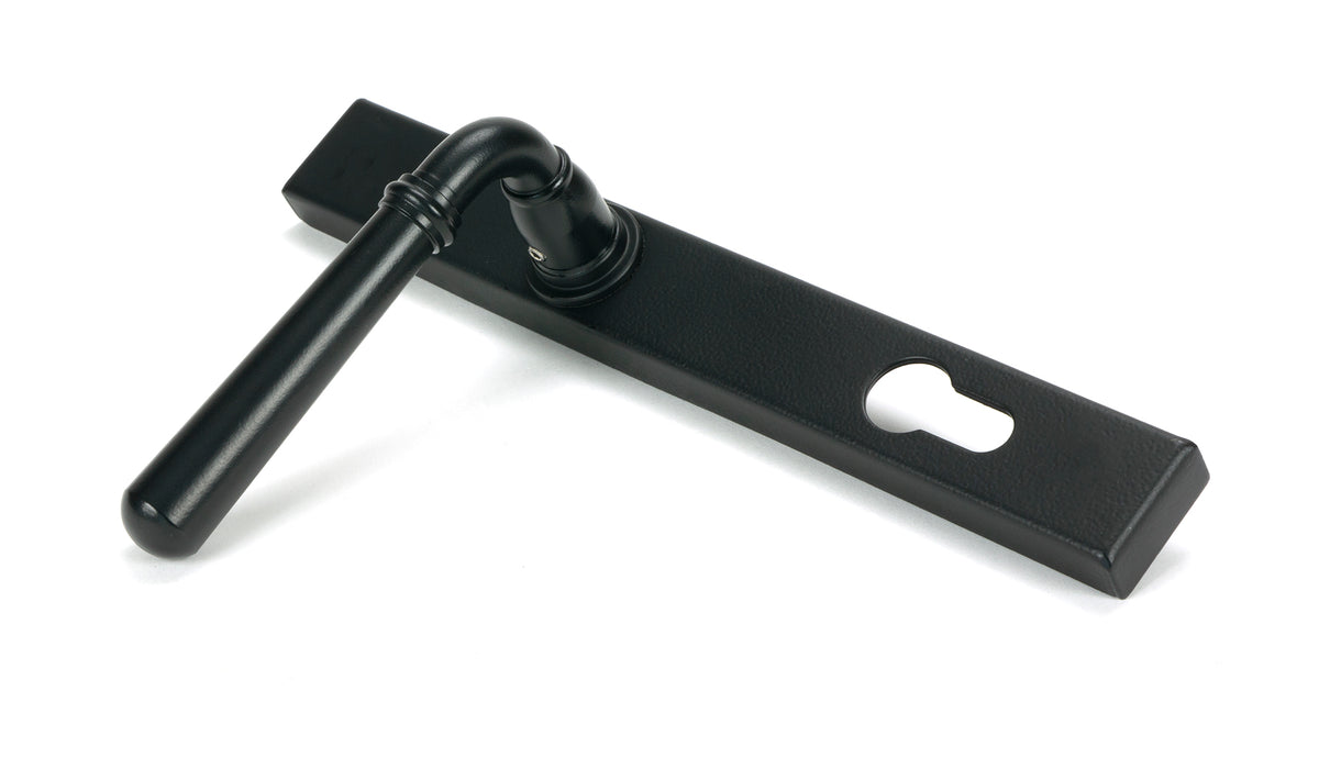 NEWBURY SLIMLINE LEVER ESPAGNOLETTE LOCK 124x244x70 MBK - 46413 by MARCHES (ANVIL) ARCHITECTURAL HARDWARE