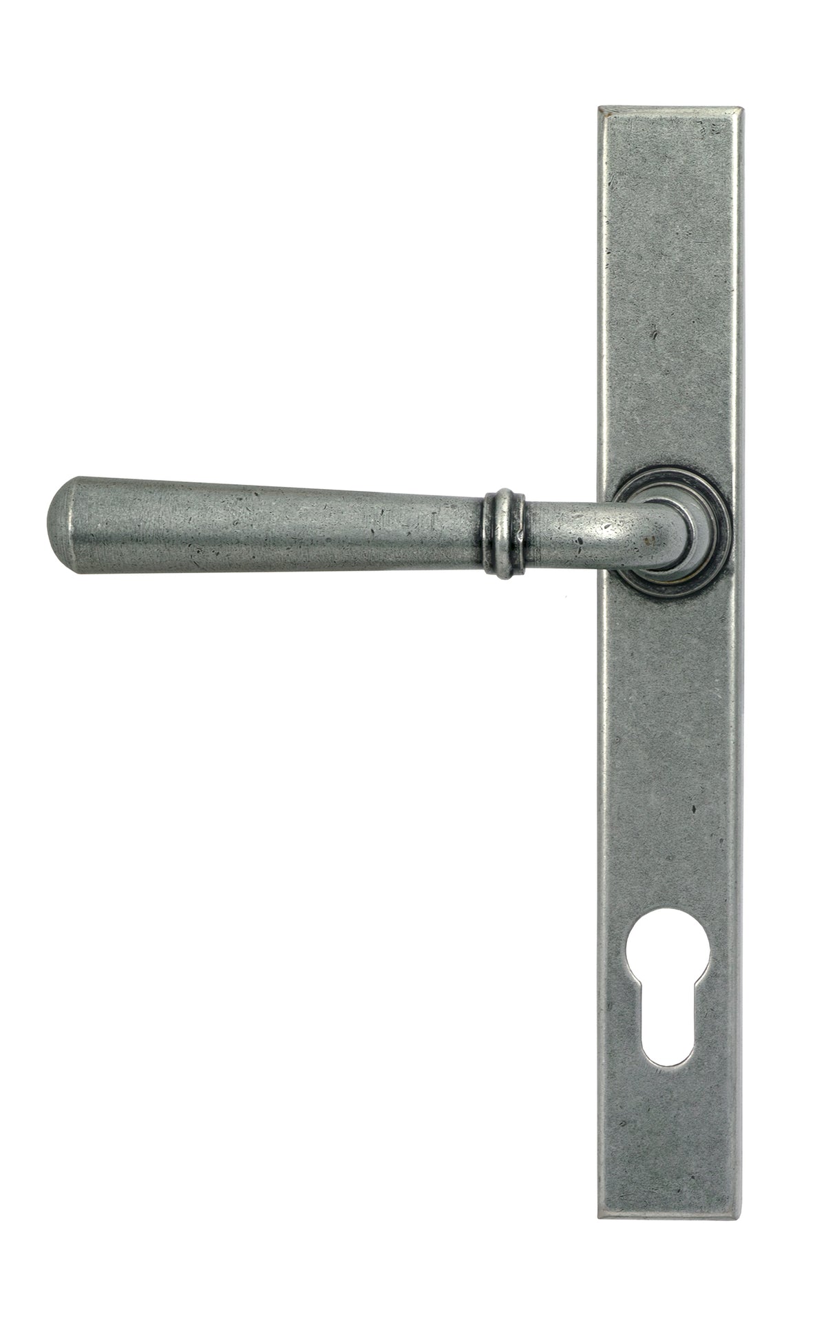 NEWBURY SLIMLINE LEVER ESPAGNOLETTE LOCK 124x244x70 PEW - 46414 by MARCHES (ANVIL) ARCHITECTURAL HARDWARE