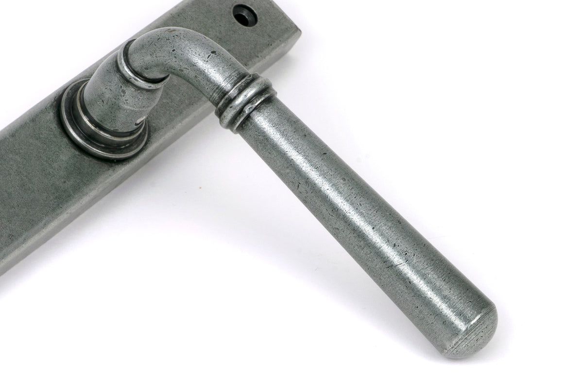 NEWBURY SLIMLINE LEVER ESPAGNOLETTE LOCK 124x244x70 PEW - 46414 by MARCHES (ANVIL) ARCHITECTURAL HARDWARE
