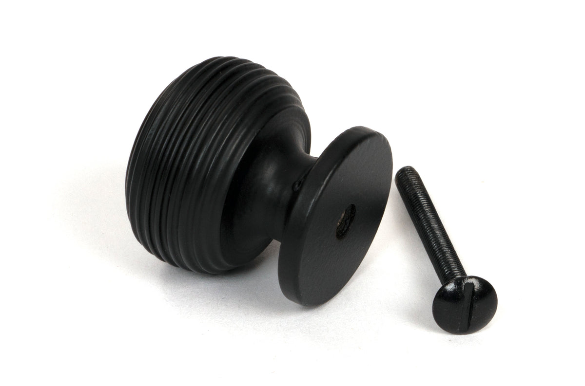 BEEHIVE CABINET KNOB D30x29 MBK - 46466 by MARCHES (ANVIL) ARCHITECTURAL HARDWARE