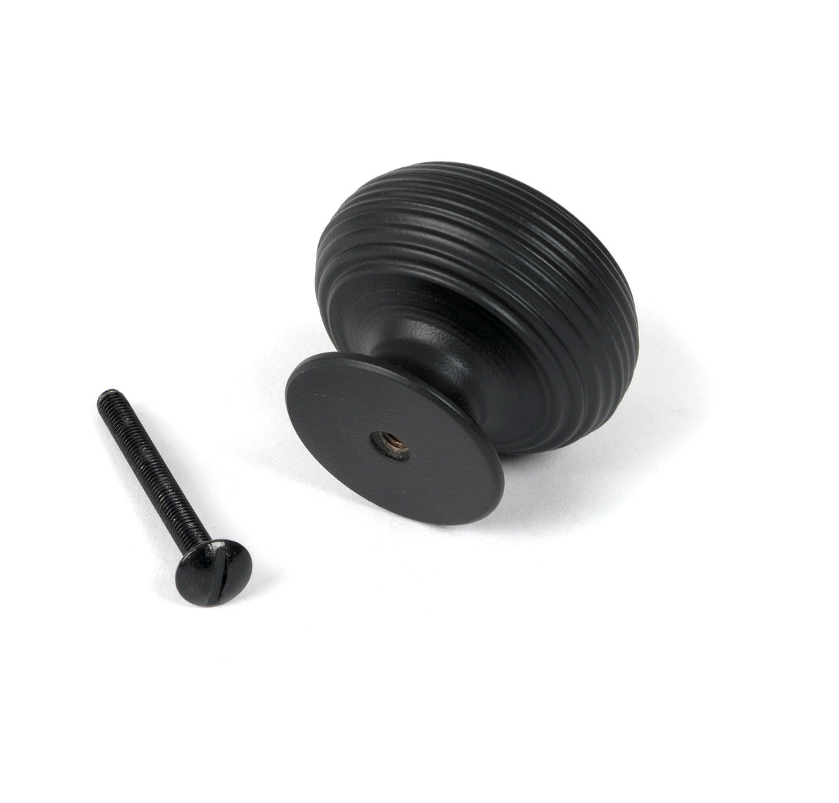 BEEHIVE CABINET KNOB D40x33 MBK - 46468 by MARCHES (ANVIL) ARCHITECTURAL HARDWARE
