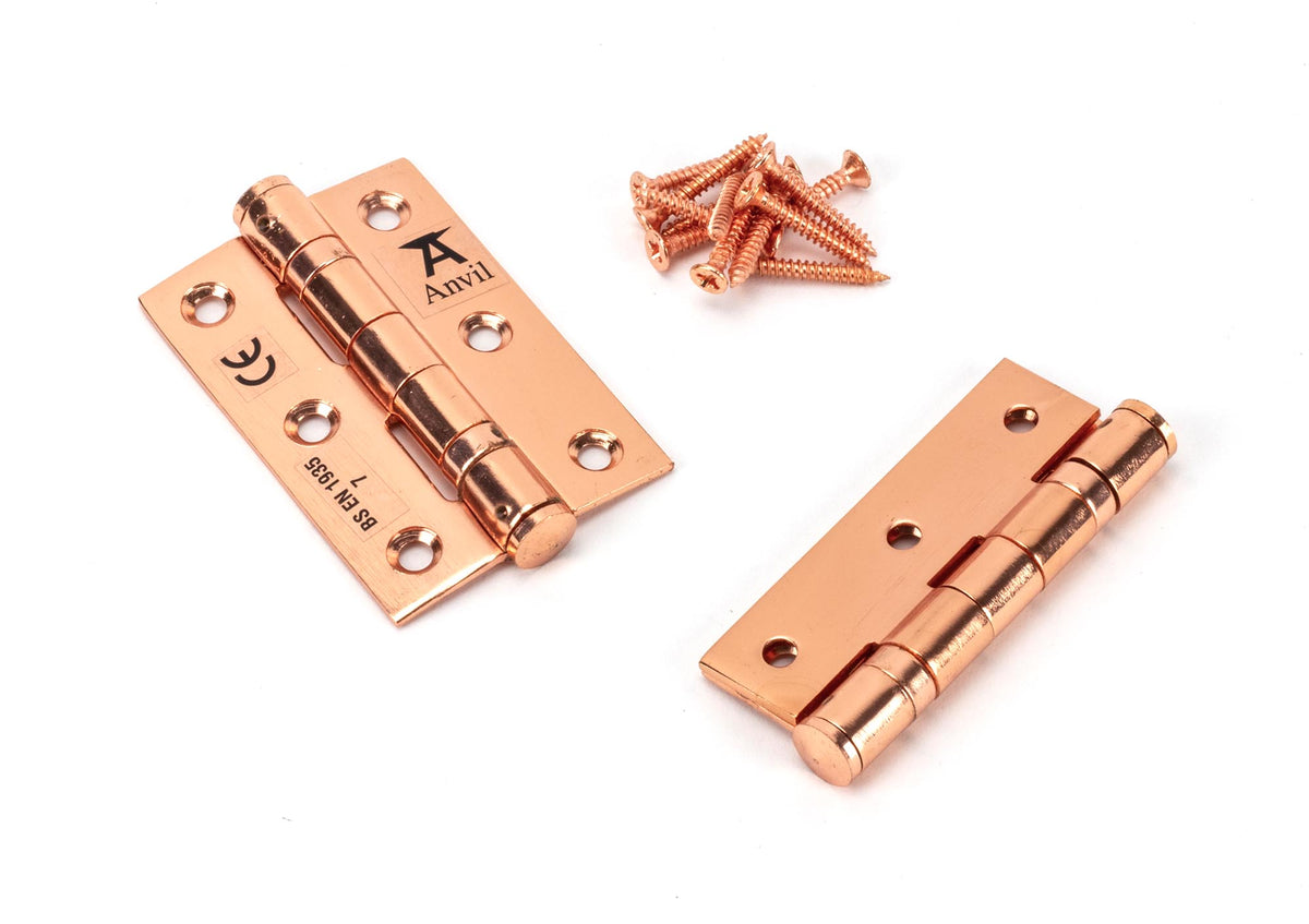 BUTT HINGE BB PR 076x50 PBZ - 46525 by MARCHES (ANVIL) ARCHITECTURAL HARDWARE