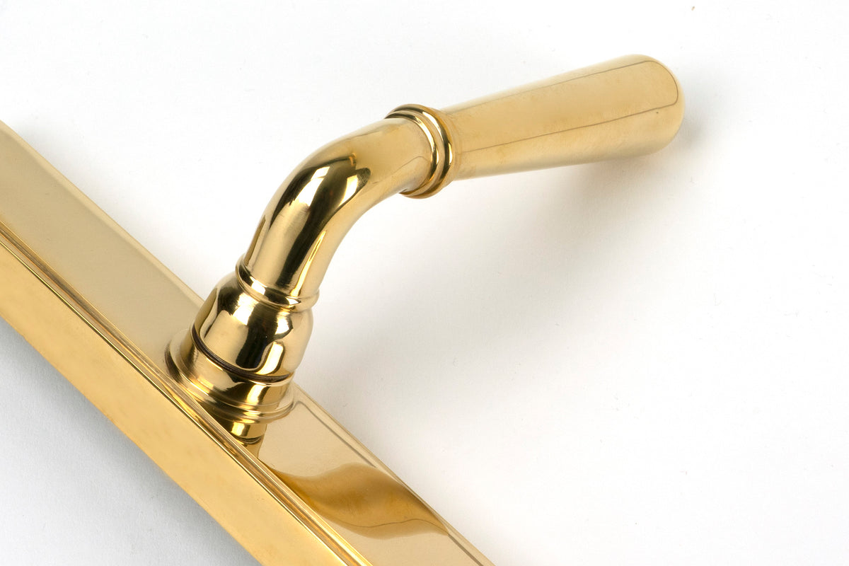 NEWBURY SLIMLINE LEVER ESPAGNOLETTE LOCK 124x244x70 PBR - 46529 by MARCHES (ANVIL) ARCHITECTURAL HARDWARE