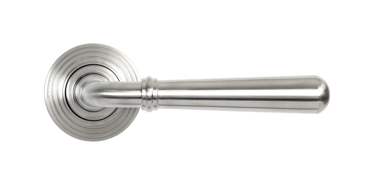 NEWBURY LEVER HANDLE+ROSE UNSPRUNG BEEHIVE 126x53x64 SMA - 46538 by MARCHES (ANVIL) ARCHITECTURAL HARDWARE