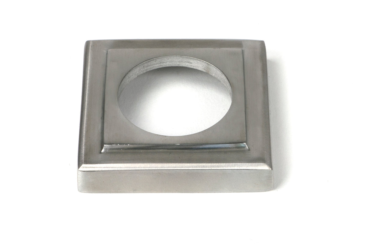 NEWBURY LEVER HANDLE+ROSE UNSPRUNG SQUARE 126x53x64 SMA - 46539 by MARCHES (ANVIL) ARCHITECTURAL HARDWARE