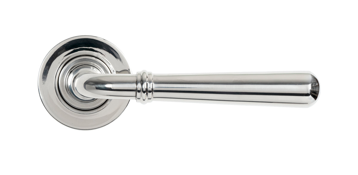 NEWBURY LEVER HANDLE+ROSE UNSPRUNG PLAIN 126x53x64 PMA - 46540 by MARCHES (ANVIL) ARCHITECTURAL HARDWARE