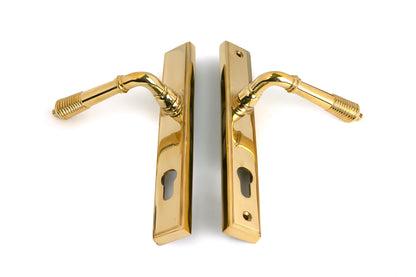 REEDED SLIMLINE ESPAGNOLETTE LOCK 123x244x70 PBR - 46545 by MARCHES (ANVIL) ARCHITECTURAL HARDWARE