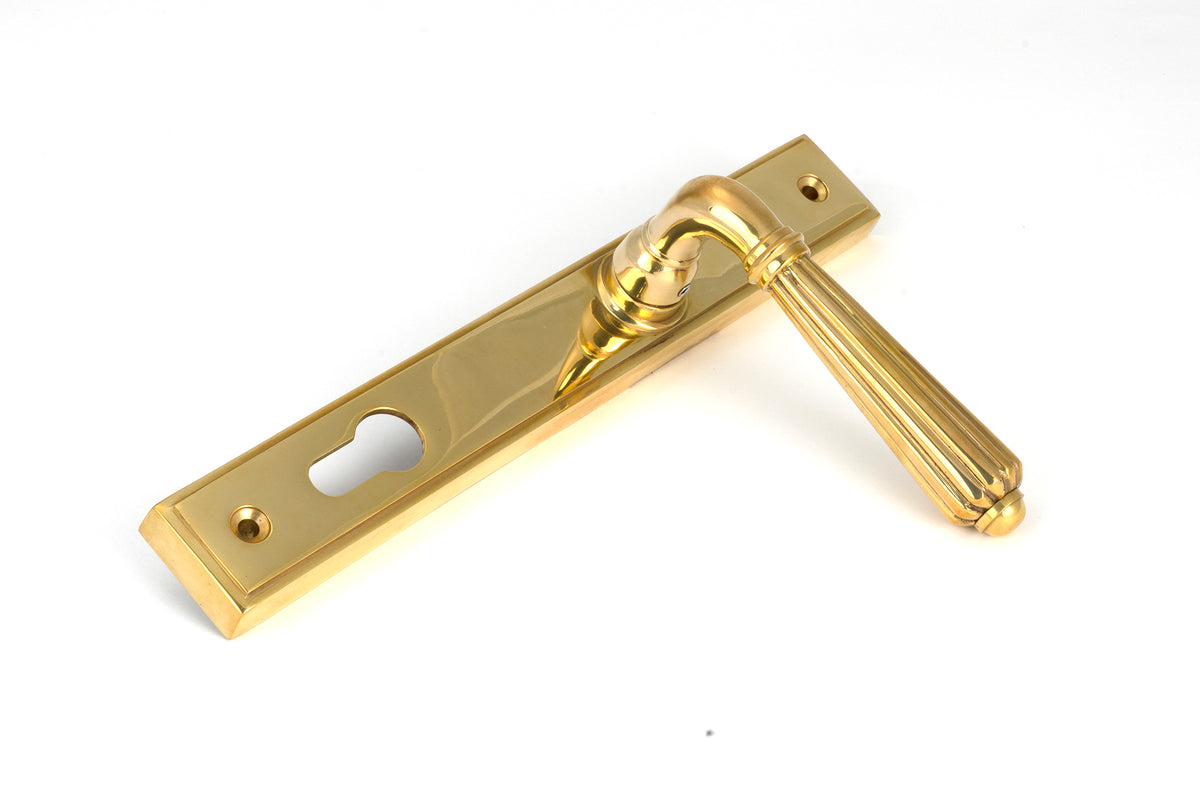 HINTON SLIMLINE ESPAGNOLETTE LOCK 128x244x70 PBR - 46547 by MARCHES (ANVIL) ARCHITECTURAL HARDWARE