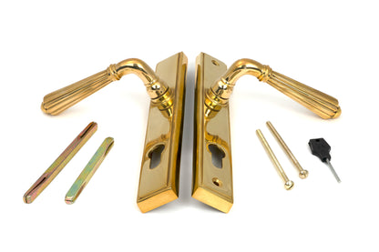 HINTON SLIMLINE ESPAGNOLETTE LOCK 128x244x70 PBR - 46547 by MARCHES (ANVIL) ARCHITECTURAL HARDWARE